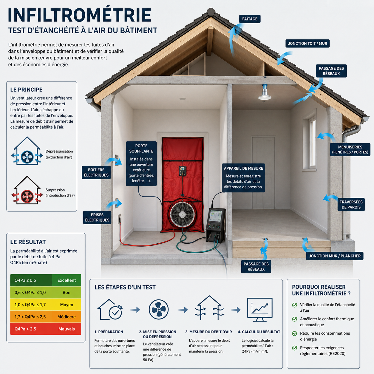 Infiltrométrie 8711/8721